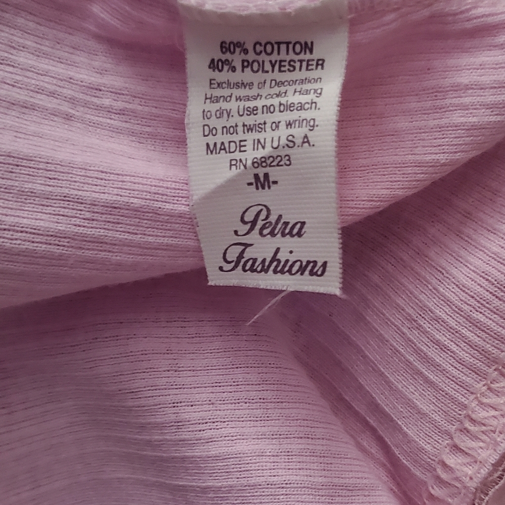 Petra Fashions Pink Lace Nightgown - Picture 3 of 3